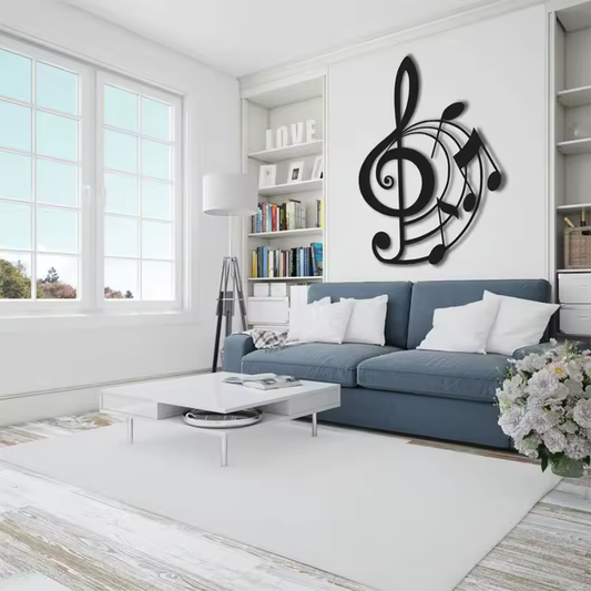 Crafted Creations™ - Wall Decorative Metal Music Decoration Iron Sign Wall art